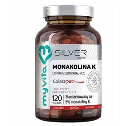 MyVita SILVER Pure Monakolina K, 120 kaps.