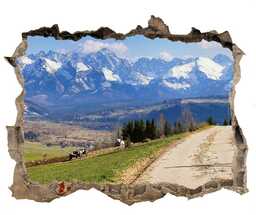 Samoprzylepna naklejka beton Panorama Tatr