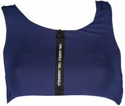 KARL LAGERFELD CZĘŚCI DO KĄPIELÓW POWYŻEJ NIEBIESKI KOBIETA