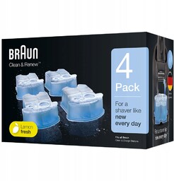 Wkład czyszczący do golarek Braun CCR4 Clean&Renew