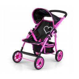 Milly Mally Wózek dla lalek Natalie Prestige Black