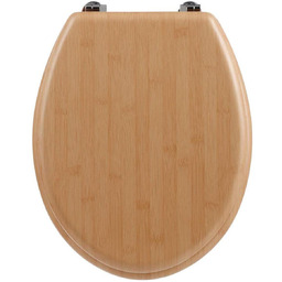 5five Simply Smart Deska sedesowa MDF, efekt bambusu,