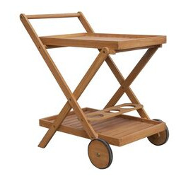 Barek ogrodowy na kółkach eukaliptus