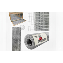 Siatka Hodowlana Zgrzewana 15 Mb Ocynkowana Bardzo Gruba