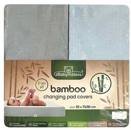 BabyMatex Pokrowiec na przewijak BAMBOO 50x70/80 niebieski