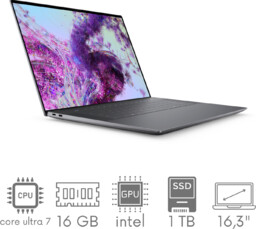 Dell XPS 16 9640 Ultra 7 155H 16GB