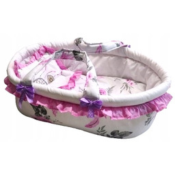 Nosidełko dla lalki lalek +pościel z falbanką