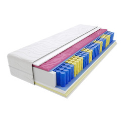 Materac kieszeniowy Kolonia Molet 100x200 cm Średnio twardy