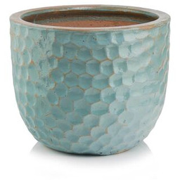 Donica mrozoodporna turkusowa 39 cm