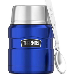 Termos na jedzenie 470 ml ze składaną łyżką