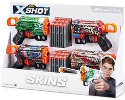 ZURU X-Shot Zestaw wyrzutni Skins Menace 36543