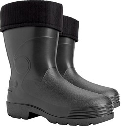 BDFARMER - Buty męskie typu kalosz - czarny