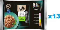 SHEBA saszetka Fine Flakes in Jelly - mokra