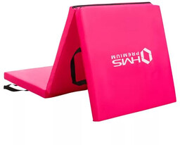 Materac gimnastyczny składany 1800x600 mm PINK MGS02 HMS