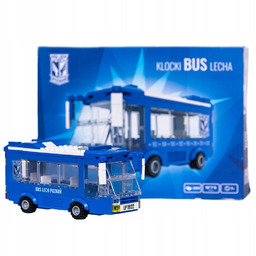 Klocki Lech Poznań Bus Niebieski