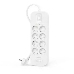 Belkin SRB004VF2M 8 gniazd 2m Biały Listwa antyprzepięciowa