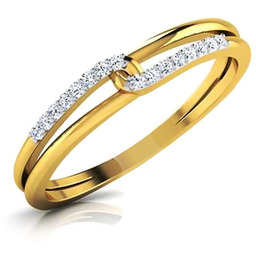 Złoty Pierścionek z Brylantami na Zaręczyny