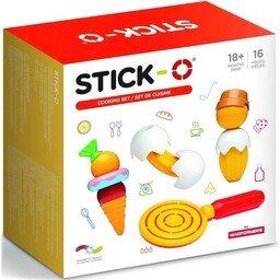 MAGFORMERS Klocki magnetyczne Stick-O Zestaw do gotowania 005-902001