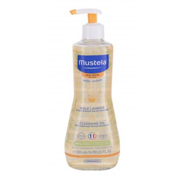 Mustela Bébé Cleansing Oil olejek do kąpieli 500