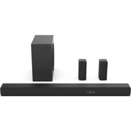 HISENSE Soundbar AX5100Q Czarny 5.1-kanałowy, Bezprzewodowy Subwoofer, HDMI