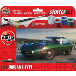 AIRFIX Samochód Starter Set Jaguar E-Type A55009