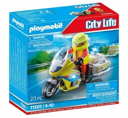Zestaw z figurką City Life Motor ratunkowy ze