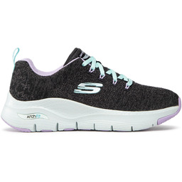 Sneakersy Skechers Skechers Arch Fit Comfy Wave Szary