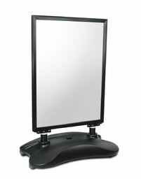 Potykacz reklamowy Waterbase Black A1 OWZ dwustronny