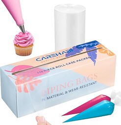 Carehabi Jednorazowe worki cukiernicze, 110 sztuk, 47 x