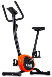 ONE FITNESS Rower mechaniczny RW3011 Czarno-pomarańczowy