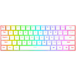 Klawiatura REDRAGON K530W-RGB-PRO Draconic Pro Biały
