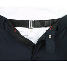 Pasek Podtrzymujący Koszulę, Elastyczny, Czarny -HIS STORY PSEMACSHSTR0008koszCZAR