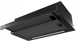 Okap Kuchenny Kernau KTH10.261.2B Stal+szkło Led Cichy 210-410m³/h