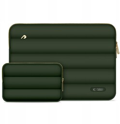 Tech-Protect Puffy Etui do Laptopa 13-14 Cali, Zielone