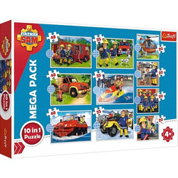 TREFL Puzzle Strażak Sam Poznaj ekipę ratunkową Sama