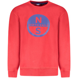 NORTH SAILS CZERWONA DZIECIĘCA BLUZA BEZ ZAMKA