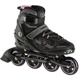 NILS EXTREME Łyżworolki NA9157 (rozmiar 42) Czarno-fioletowy