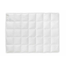 Kołdra puchowa 70% 200x220 Basic+ ciepła 2500g biała