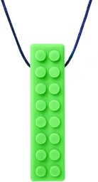 Gryzak naszyjnik - Brick Stick Klocek - Miękki