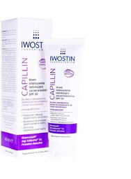 Iwostin, Capillin, krem intensywnie redukujący zaczerwienienia, SPF 20,