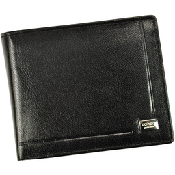 Skórzany rozbudowany męski portfel Rovicky z RFID