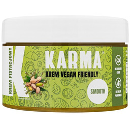 Krem wegański Karma Bars Pistacjowy Smooth 200g
