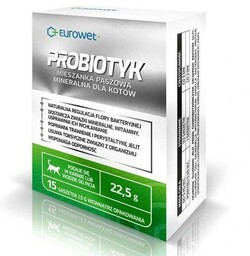 EUROWET Probiotyk dla kotów 15 sztuk