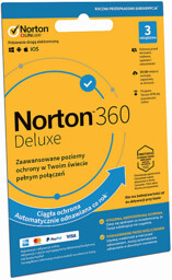 Kod aktywacyjny NORTON 360 Deluxe (3 urządzenia, 1