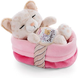 NICI Przytulanka Kot w Koszyku 12 cm Sleeping