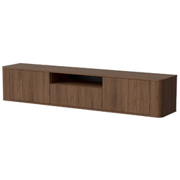 Szafka RTV orzech elegant mat 180 cm Lunaro