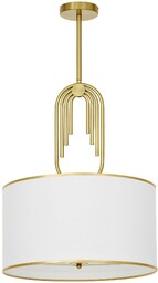 GLAMOUR LAMPA WISZĄCA BIAŁA ZANETTI TRIO