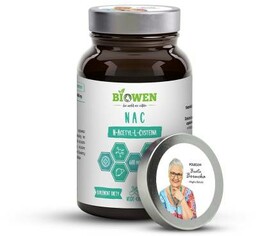 NAC 600 mg Biowen - 100 kapsułek Mądra