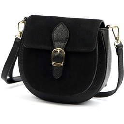 Stylowa Półokrągła damska listonoszka torebka przez ramię