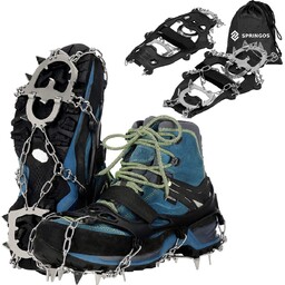 Raczki na buty turystyczne stalowe antypoślizgowe nakładki rozmiar